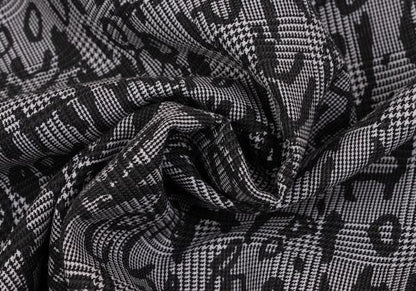 COMME des GARCONS HOMME PLUS 23AW Print Grey Black Jacket Size L