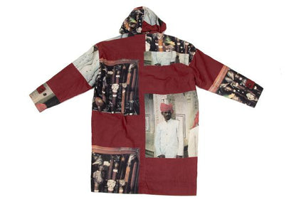 Paul Smith LONDON Transfer Print Corduroy Coat Red Size L