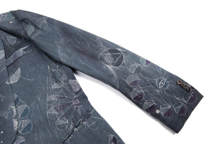 Paul Smith Astronomy Print 1-Button Jacket Blue Size XL