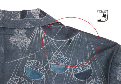Paul Smith Astronomy Print 1-Button Jacket Blue Size XL