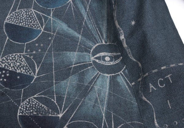 Paul Smith Astronomy Print 1-Button Jacket Blue Size XL