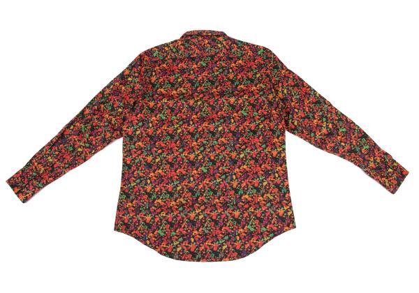 Paul Smith Graphic Print Long Sleeve Shirt Black Size L