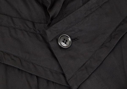 COMME des GARCONS Cupro Panel Long Jacket Black Size M