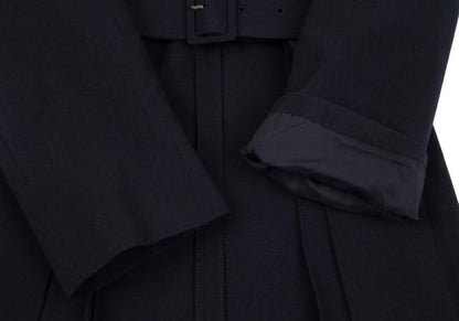 COMME des GARCONS Belt Design Jacket Navy Size M