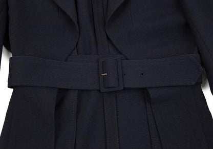 COMME des GARCONS Belt Design Jacket Navy Size M