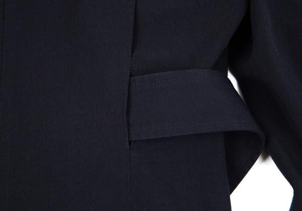 COMME des GARCONS Belt Design Jacket Navy Size M