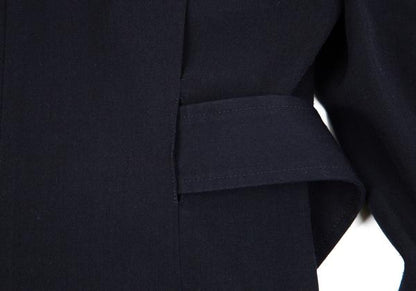 COMME des GARCONS Belt Design Jacket Navy Size M