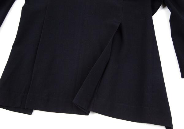 COMME des GARCONS Belt Design Jacket Navy Size M