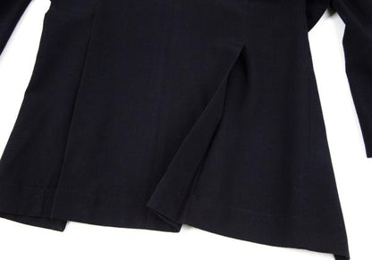 COMME des GARCONS Belt Design Jacket Navy Size M