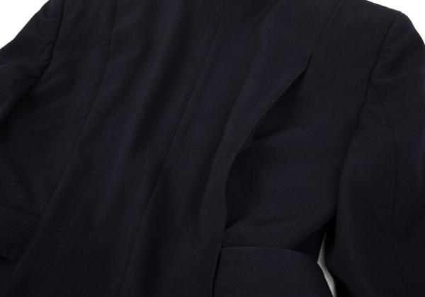 COMME des GARCONS Belt Design Jacket Navy Size M