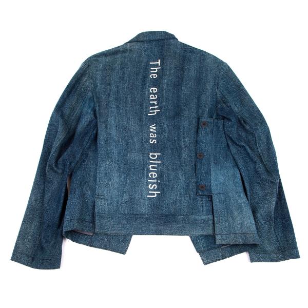 Yohji Yamamoto POUR HOMME 21SS Half Jacket Indigo Size 2
