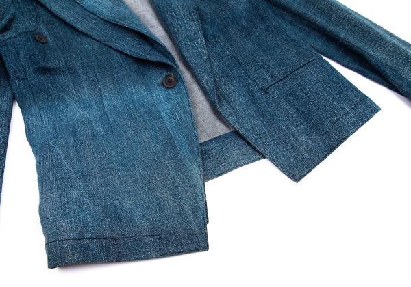 Yohji Yamamoto POUR HOMME 21SS Half Jacket Indigo Size 2