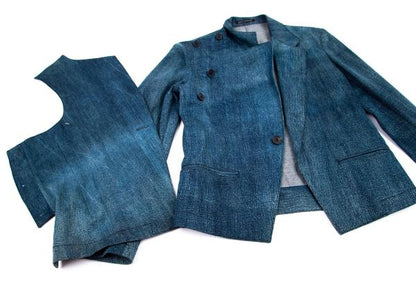 Yohji Yamamoto POUR HOMME 21SS Half Jacket Indigo Size 2