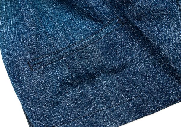 Yohji Yamamoto POUR HOMME 21SS Half Jacket Indigo Size 2