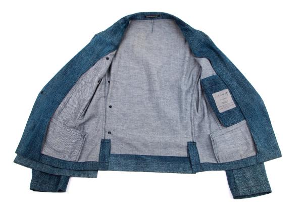 Yohji Yamamoto POUR HOMME 21SS Half Jacket Indigo Size 2