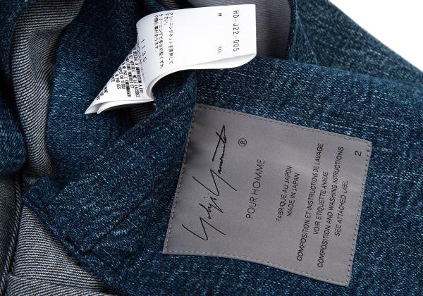 Yohji Yamamoto POUR HOMME 21SS Half Jacket Indigo Size 2