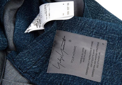 Yohji Yamamoto POUR HOMME 21SS Half Jacket Indigo Size 2