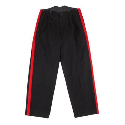 Yohji Yamamoto POUR HOMME 01AW Wool Pants Black/Red Size 2