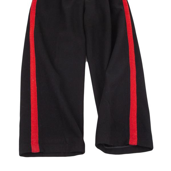 Yohji Yamamoto POUR HOMME 01AW Wool Pants Black/Red Size 2
