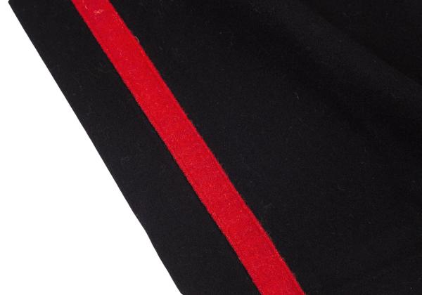 Yohji Yamamoto POUR HOMME 01AW Wool Pants Black/Red Size 2
