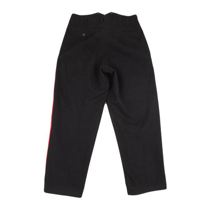 Yohji Yamamoto POUR HOMME 01AW Wool Pants Black/Red Size 2