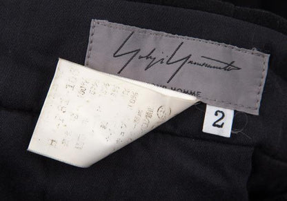 Yohji Yamamoto POUR HOMME 01AW Wool Pants Black/Red Size 2