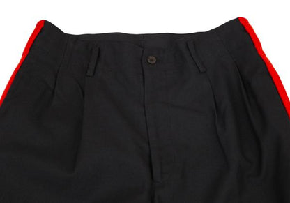 Yohji Yamamoto POUR HOMME 01AW Sideline Pants Black Size 2