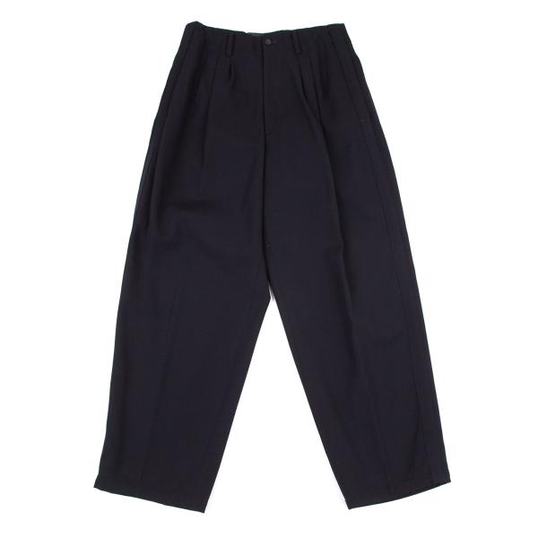 Yohji Yamamoto POUR HOMME Wool Gabardine Stripe Pants Size 2