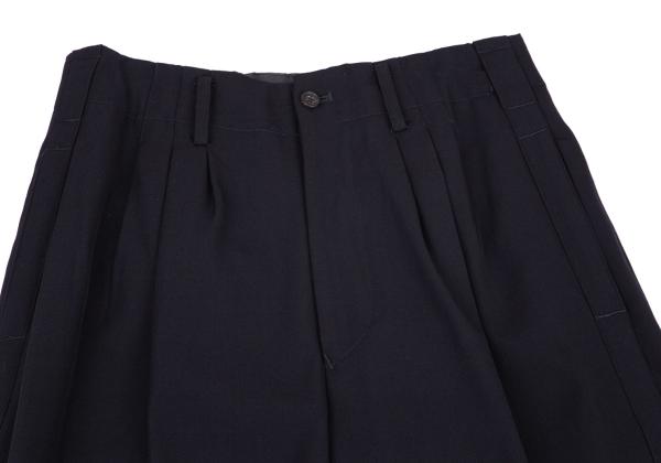 Yohji Yamamoto POUR HOMME Wool Gabardine Stripe Pants Size 2