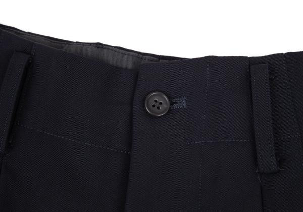 Yohji Yamamoto POUR HOMME Wool Gabardine Stripe Pants Size 2
