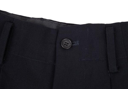 Yohji Yamamoto POUR HOMME Wool Gabardine Stripe Pants Size 2