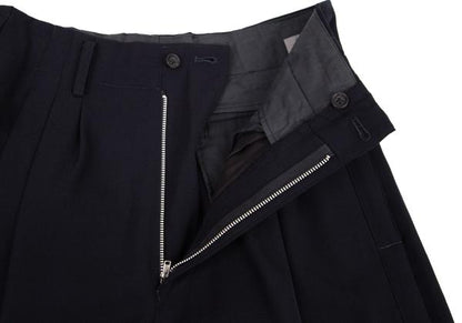 Yohji Yamamoto POUR HOMME Wool Gabardine Stripe Pants Size 2