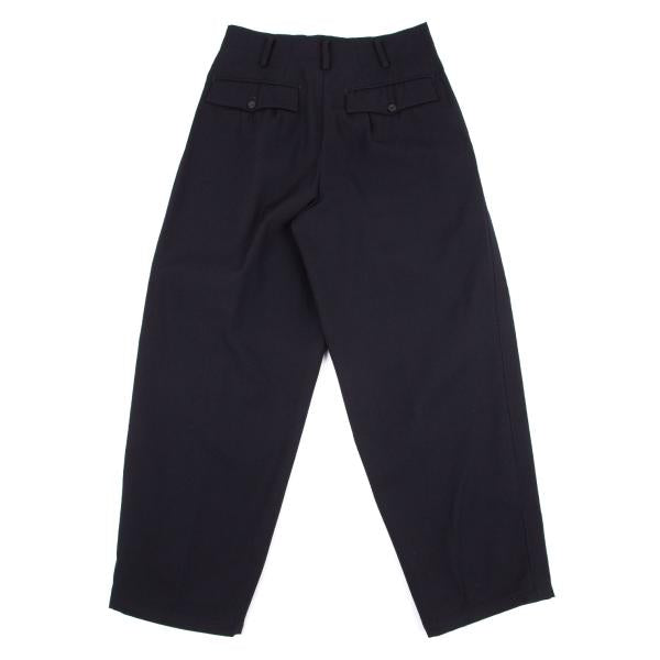 Yohji Yamamoto POUR HOMME Wool Gabardine Stripe Pants Size 2