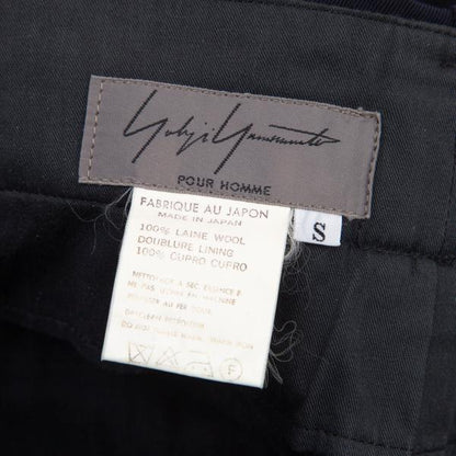 Yohji Yamamoto POUR HOMME Wool Gabardine Stripe Pants Size 2