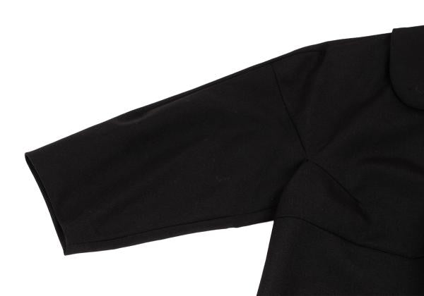 COMME des GARCONS Wool Round Collar Dress Black Size XS
