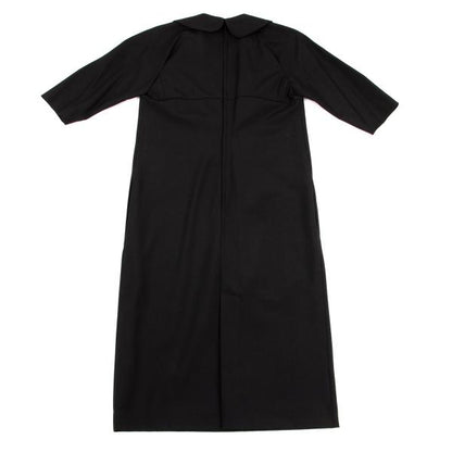 COMME des GARCONS Wool Round Collar Dress Black Size XS
