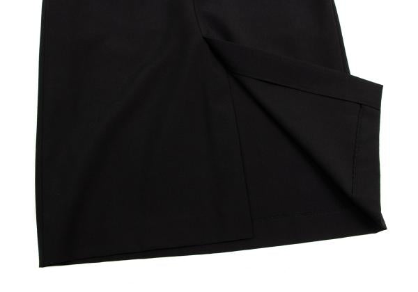 COMME des GARCONS Wool Round Collar Dress Black Size XS