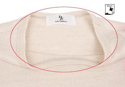 Y's for men Dyed Linen Short Sleeve T-Shirt Beige Size 3