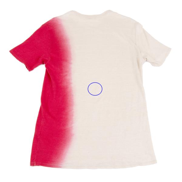 Y's for men Dyed Linen Short Sleeve T-Shirt Beige Size 3