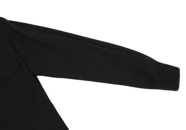MADISONBLUE Double Flap Pocket Shirt Jacket Black Size 4