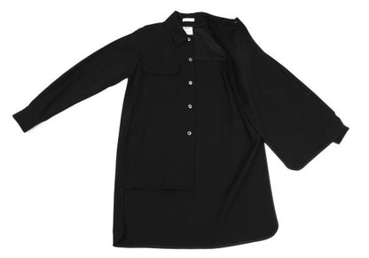 MADISONBLUE Double Flap Pocket Shirt Jacket Black Size 4