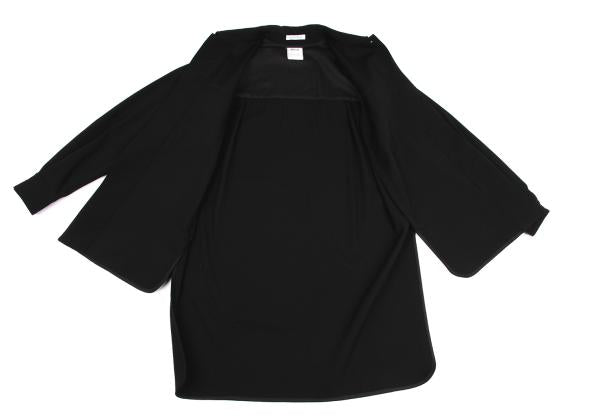 MADISONBLUE Double Flap Pocket Shirt Jacket Black Size 4