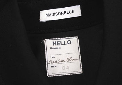 MADISONBLUE Double Flap Pocket Shirt Jacket Black Size 4