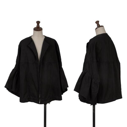 DRIES VAN NOTEN Umbrella Sleeve Jacket Black Size M