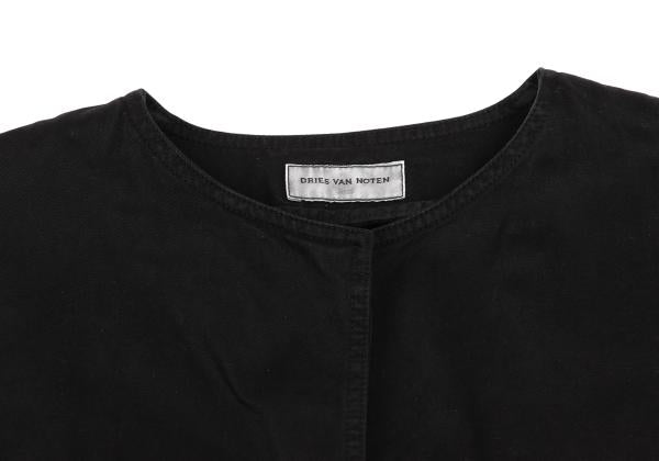 DRIES VAN NOTEN Umbrella Sleeve Jacket Black Size M