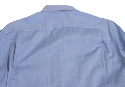COMME des GARCONS HOMME Shrunken Panel Shirt Blue Size SS