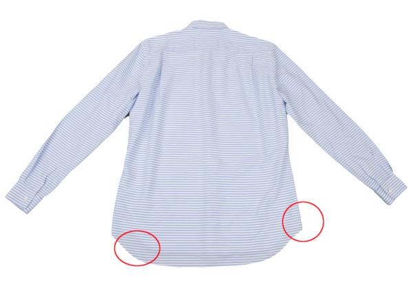 COMME des GARCONS SHIRT Padded Front Border Shirt Size M