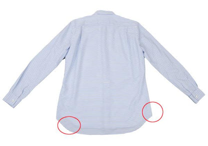 COMME des GARCONS SHIRT Padded Front Border Shirt Size M