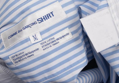 COMME des GARCONS SHIRT Padded Front Border Shirt Size M