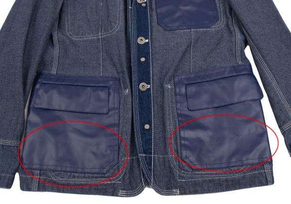 JUNYA WATANABE MAN COMME des GARCONS Jkt Indigo Jacket Size SS